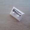 ARO DE ACERO PERLA BLANCA 5 MM