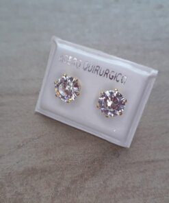 ARO DE ACERO DORADO CUBIK REDONDO 7 MM