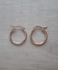 ARO DE ACERO DORADO ARGOLLA 20 MM