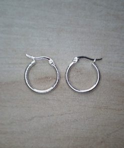 ARO DE ACERO BLANCO ARGOLLA 15 MM