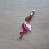 DIJE DE ACERO FLAMENCO 15 X 30 MM