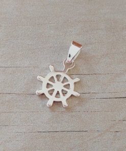 DIJE DE ACERO BLANCO TIMON 20 MM