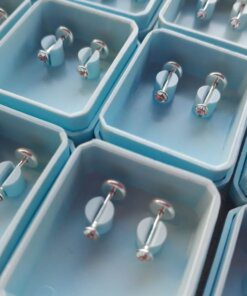 ABRIDOR PLATA COPITA STRASS MINI