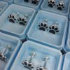 ABRIDOR PLATA ESMALTADO HUELLA