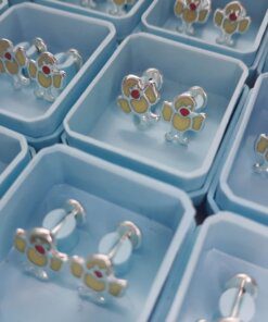 ABRIDOR PLATA ESMALTADO POLLITO