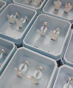 ABRIDOR PLATA ESMALTADO CONEJITO
