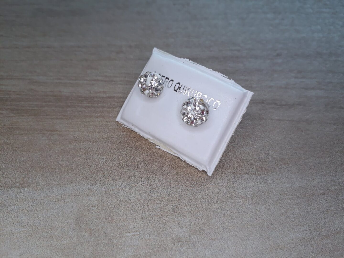 ARO DE ACERO BOLA DE FUEGO BLANCA 6 MM