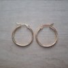 ARO DE ACERO DORADO ARGOLLA 30 MM