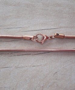 CADENA DE ACERO ROSÉ CLAPTON 2.4
