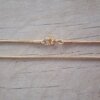 CADENA DE ACERO DORADO CLAPTON 1.5. Paquete x 10 unidades.