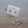 ARO DE ACERO CUBIK 4 MM CON ARAÑA DE 3 CORONAS