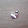 DIJE DE ACERO MEDALLA CORAZÓN 20 MM PARA GRABAR PULIDO AMBAS CARAS- ESPESOR 1,5 MM.