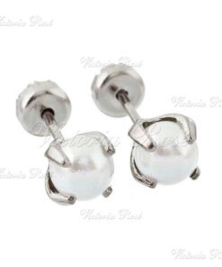 ABRIDOR DE ACERO PERLA ENGARZADA 5 MM