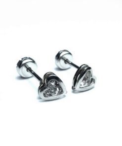 ABRIDOR DE ACERO CORAZON OSTRA CON STRASS