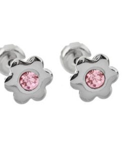 ABRIDOR DE ACERO FLOR PULIDA CON STRASS