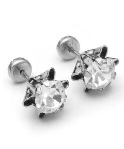 ABRIDOR DE ACERO ROSETA CON STRASS