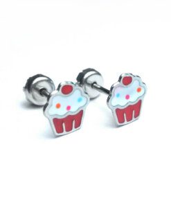 ABRIDOR DE ACERO CUPCAKES ESMALTADOS