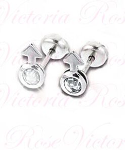 ABRIDOR DE ACERO SIGNO MASCULINO CON STRASS