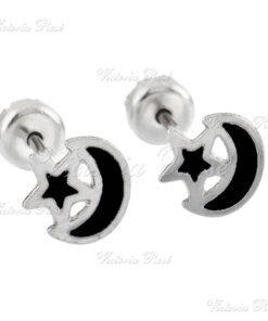 ABRIDOR DE ACERO LUNA Y ESTRELLA ESMALTADO