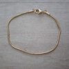 PULSERA DE ACERO DORADO CLAPTON 1.5 . LARGO 19 CM