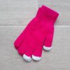GUANTE DAMA 3 DEDOS TOUCH COLOR FUCSIA