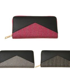 BILLETERA FICHERO de PU 19 x 10 cm