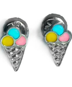 ABRIDOR DE ACERO HELADO TRES BOCHAS ESMALTADAS