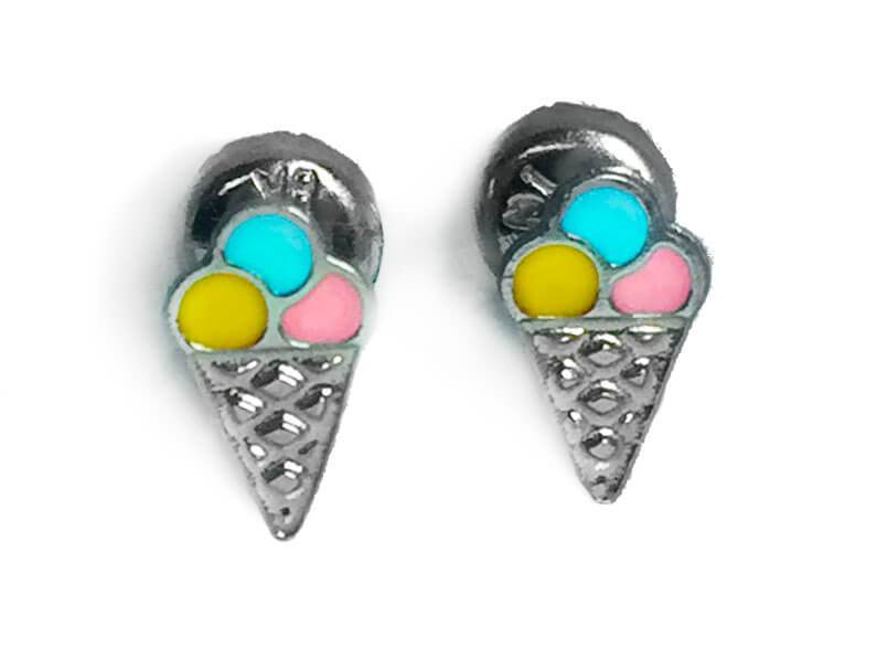 ABRIDOR DE ACERO HELADO TRES BOCHAS ESMALTADAS
