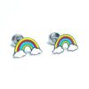 ABRIDOR DE ACERO ARCOIRIS GRANDE ESMALTADO