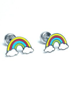 ABRIDOR DE ACERO ARCOIRIS GRANDE ESMALTADO