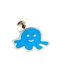 Abridor de acero pulpo esmaltado