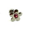 Abridor de acero flor con strass