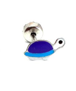 Abridor de acero tortuga esmaltada