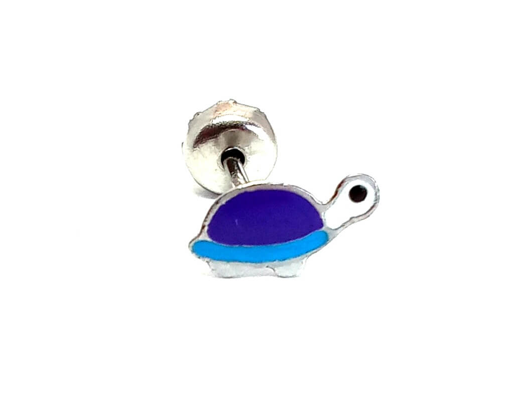 Abridor de acero tortuga esmaltada