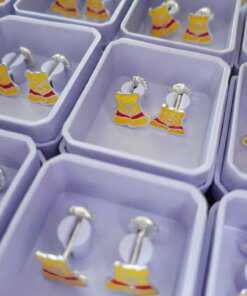 ABRIDOR PLATA ESMALTADO WINNIE POOH