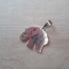 DIJE DE ACERO ELEFANTE 25 X 22 MM