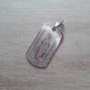 DIJE DE ACERO MEDALLA MILAGROSA 18 X 35 MM