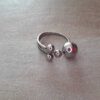 PACK 6 UNIDADES ANILLOS DE ACERO ABIERTOS CON BOLITAS EN LOS EXTREMOS. SURTIDO DE TAMAÑOS