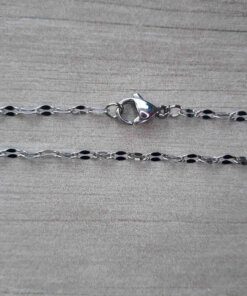 CADENA DE ACERO ESPEJITO MARTILLADA 0.4 X 10 UNIDADES