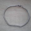 PULSERA DE ACERO ROLO 2.0 CUADRADA. LARGO 19 CM