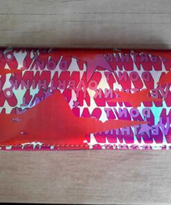 BILLETERA TIPO FICHERO METALIZADA