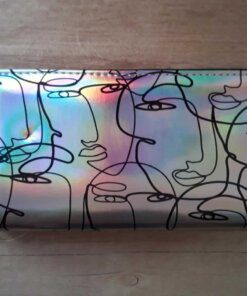 BILLETERA TIPO FICHERO METALIZADA