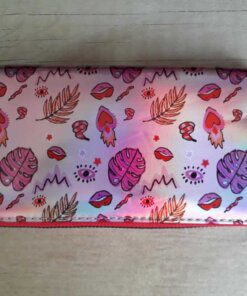 BILLETERA TIPO FICHERO METALIZADA