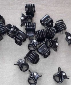 BROCHES MINI COLOR NEGRO X 100 UNIDADES.