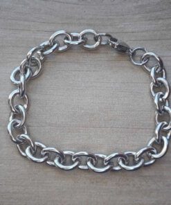 PULSERA DE ACERO TIFFANY 2.0. LARGO 19 CM