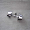 DIJE DE ACERO LINEA PESADA MANCUERNA 33 X 16 MM