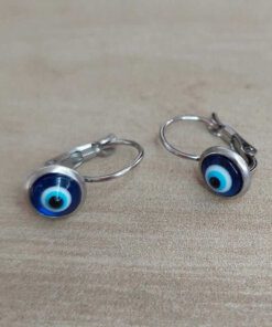 ARO DE ACERO BRISURA CON OJO TURCO AZUL