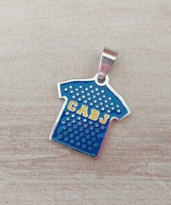 DIJE DE ACERO CAMISETA FÚTBOL CABJ. 24 MM