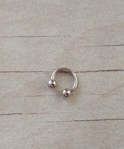 PIERCING ACERO BULL 1.2 X 8 X 3/3 MM