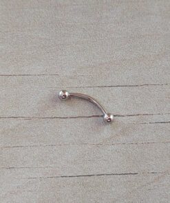 PIERCING CEJA CON BOLITA 1.2 X 10 X 3/3 MM